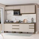 Ver imagem 1 de Cozinha Completa Connect 10 Portas 5 Gavetas 100% Mdf Duna/cristal - Henn