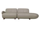 Ver imagem 2 de Sofá de Couro Onix 3 Lugares com Chaise Direita Taupe - Mempra