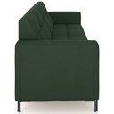 Ver imagem 6 de Sofá 3 Lugares Sala Living Industrial 200cm Senna K01 Veludo Verde - Lyam Decor