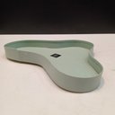 Ver imagem 5 de Bandeja Decorativo para Servir Home&co Metal 2x14x20cm Verde