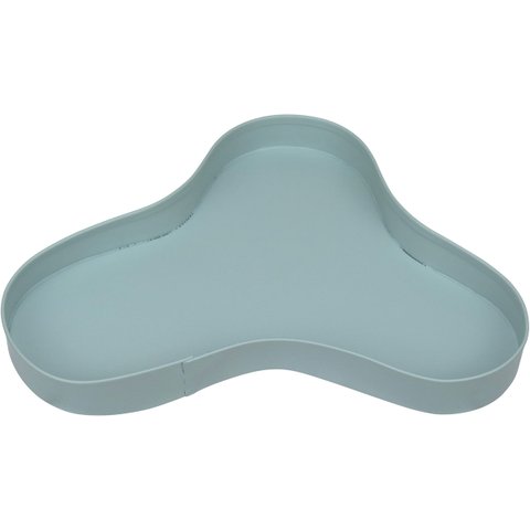 Bandeja Decorativo para Servir Home&co Metal 2x14x20cm Verde