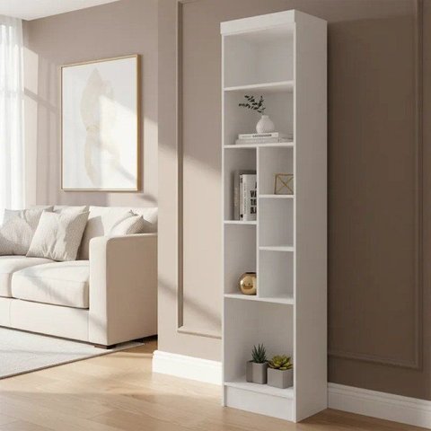 Móveis para Quarto Nicho Modulado Infinity Branco/Line