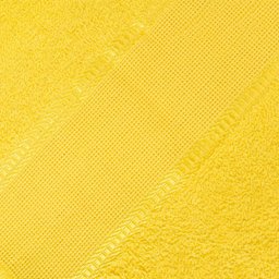 Kit 12 Toalhas Social Bordar Ponto Cruz Escola de Mão Perfeito Estilo Amarelo - 3