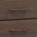 Ver imagem 6 de Comoda 4 Gavetas Madeira Maciça 84 Cm 2250 Cafe Milani Store