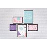 Conjunto Quadros Decorativos 5 Peças - 3