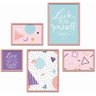 Conjunto Quadros Decorativos 5 Peças - 6