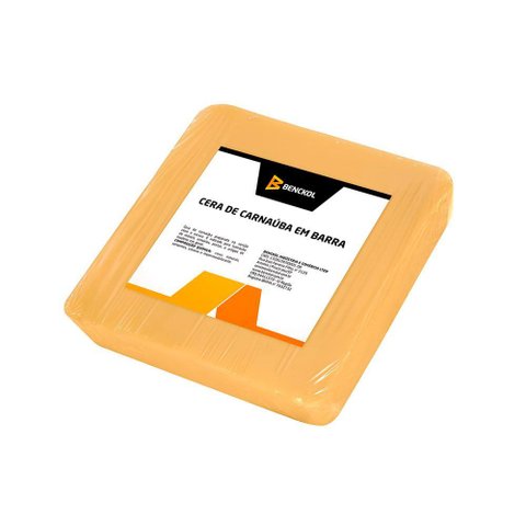 Cera de Carnaúba Escura em Barra 500 Gr Benckol