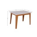 Ver imagem 3 de Mesa Retangular Sophia 110 Cm Mdf