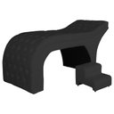 Ver imagem 2 de Maca Estética Luxo Suede Cores - DS Estoafados - Preto