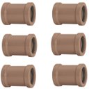 Ver imagem 1 de Luva de Correr 25mm Pvc para Encanamento | Akato | Kit 06 Un