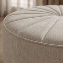Ver imagem 6 de Puff Decorativo Eron 73x73 cm Pes Fixos Linho Tcs 701 Moll