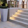 2 Balizador Redondo Embutir Preto Parede Led Garagem Lup74 - 2