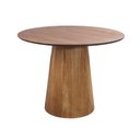 Ver imagem 1 de Mesa Redonda 100 cm em MDF Laminado Base em Cone