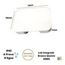 Ver imagem 3 de Balizador Mini Sobrepor Led 1,5w Ip65 Corredor 50x70mm Opus - Branco