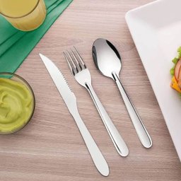 Kit 25 Colheres Grandes de Inox para Servir Arroz Molhos para Hotéis Restaurantes Taumer - 4