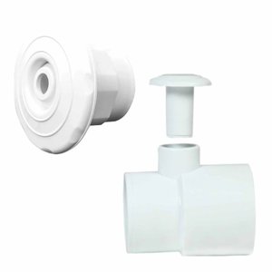 Jato Canhão de Hidromassagem para Piscina de Fibra Dispositivo Brustec Spa 50mm