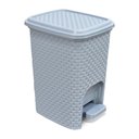 Ver imagem 5 de Lixeira Rattan Banheiro Pedal Multiuso Cesto Organizador