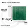 KIT 10 PÇS PISO TÁTIL PVC 25x25 DIRECIONAL VERDE - 3