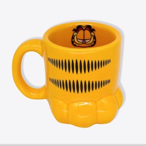 Caneca de Porcelana 3d Pata Garfield -10024556
