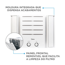 Ver imagem 4 de Ar Condicionado de Janela 10.000 BTUS Mecânico 127V Branco Midea Midea Am