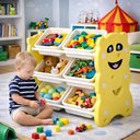 Ver imagem 7 de Armário Infantil Organizador de Brinquedo 6 Gavetas Multiuso