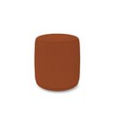 Ver imagem 5 de Puff Redondo Orgânico Malu Bouclê Terracota Poliéster D'Rossi