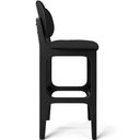 Ver imagem 7 de Kit 05 Banquetas Alta Para Cozinha Madeira Fixa Betta L02 Preto Facto Preto - Lyam Decor
