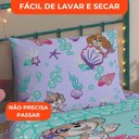 Ver imagem 6 de Jogo de Cama Infantil Lepper Patrulha Canina Menina Solteiro 3 Peças Microfibra Lilás