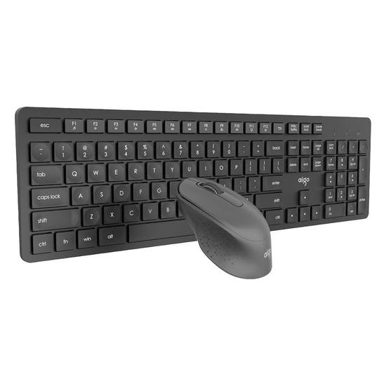 Kit Mouse e Teclado Aigo MK500 / USB - Preto - 1