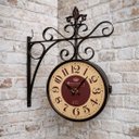 Ver imagem 3 de Relógio Parede Estação de Trem Dupla Face Paris Manufacture