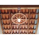 Ver imagem 7 de Kit 3 Lustre Luminária Pendente 65cm Leme de Navio 1b