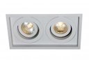 Ver imagem 1 de Emb. 2x50w C/ Frame Basculante 360º Alumínio Bc 50w Llum Bronzearte Spot