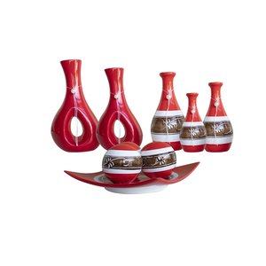 Kit Ceramica Decorações Para O Lar Com Nota Fiscal Presente