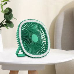 Mini Ventilador Mesa Usb Silencioso:lilás - 10