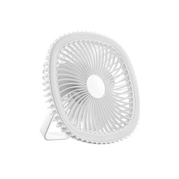 Mini Ventilador Mesa Usb Silencioso:lilás - 3