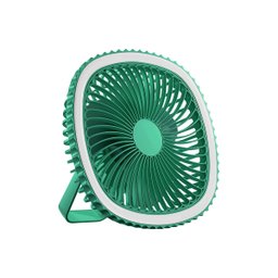 Mini Ventilador Mesa Usb Silencioso:lilás - 6