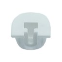 Ver imagem 1 de Suporte De Prateleira Plástico Vb 135 / Rafix Tab 20 Branco (Kit Com 100)