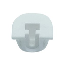 Suporte De Prateleira Plástico Vb 135 / Rafix Tab 20 Branco (Kit Com 100) - 1