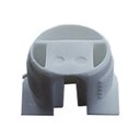 Ver imagem 4 de Suporte De Prateleira Plástico Vb 135 / Rafix Tab 20 Branco (Kit Com 100)