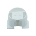 Ver imagem 2 de Suporte De Prateleira Plástico Vb 135 / Rafix Tab 20 Branco (Kit Com 100)