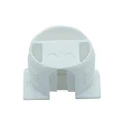 Suporte De Prateleira Plástico Vb 135 / Rafix Tab 20 Branco (Kit Com 100) - 2