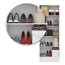 Ver imagem 3 de Sapateira Multiuso Marica Premium 2 Portas com Espelho Carioca Moveis Cinamomo