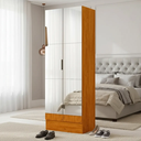 Ver imagem 1 de Sapateira Multiuso Marica Premium 2 Portas com Espelho Carioca Moveis Cinamomo