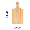 Ver imagem 4 de Tabua de Madeira Carne Petisco - 23cm X 44cm - Cortar em Cima Carnes, Alhos, Verduras - Servir Aquel