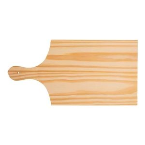 Tabua de Madeira Carne Petisco - 23cm X 44cm - Cortar em Cima Carnes, Alhos, Verduras - Servir Aquel