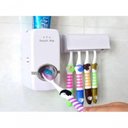 Ver imagem 3 de Dispenser Aplicador Creme Dental Pasta Dente Suporte Escovas