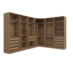 Quarto Modulado Kappesberg Adapt Nogueira 12 Portas 342cm X 263cm - 8