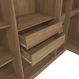 Quarto Modulado Kappesberg Adapt Nogueira 12 Portas 342cm X 263cm - 10