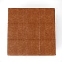 Ver imagem 7 de Puff Decorativo Para Sala de Estar Quadrado Milano 90x90cm W01 Couríssimo Camel - Lyam Decor