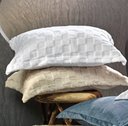 Ver imagem 2 de Porta Travesseiro Blend Sense Alternburg 100% Poliéster 50x70cm Snow Porcelana